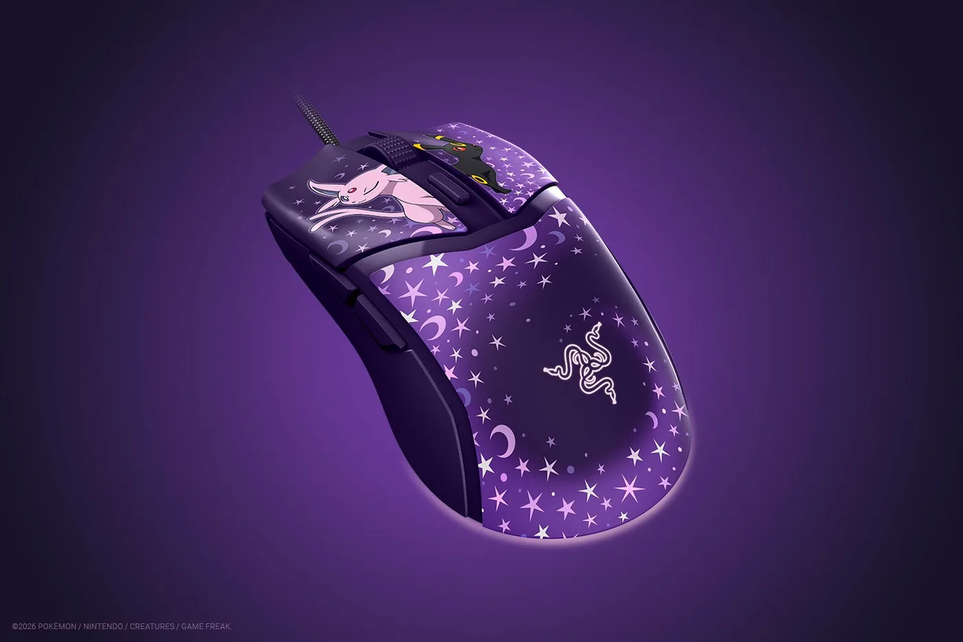 فأرة ألعاب Razer COBRA Espeon/Umbreon — صورة 2