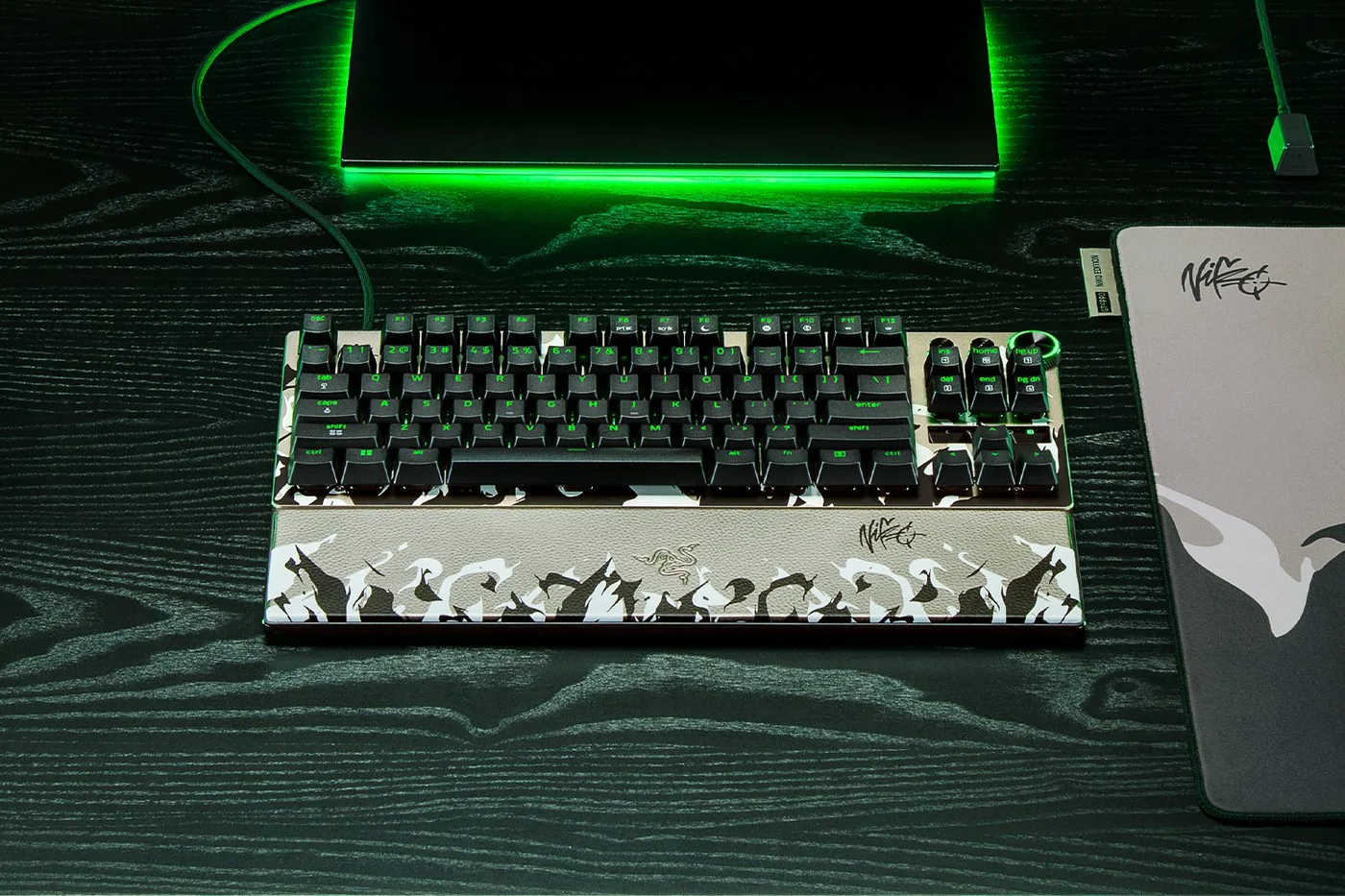 لوحة مفاتيح Razer Huntsman V3 Pro TKL 8K NiKo Ed — صورة 5