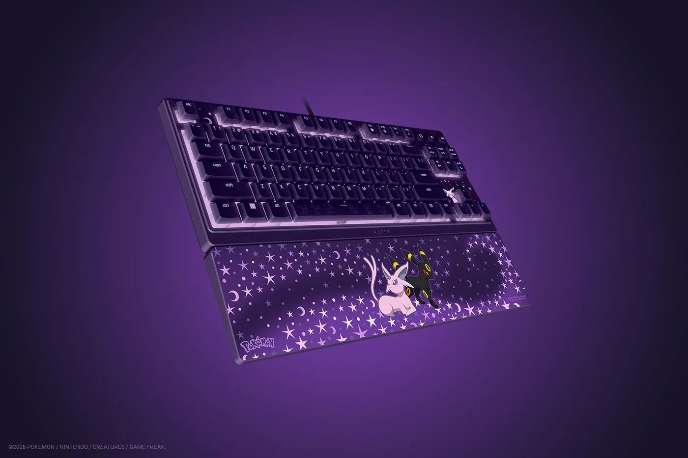 لوحة مفاتيح Razer ORNATA V3 TKL Espeon/Umbreon — صورة 3
