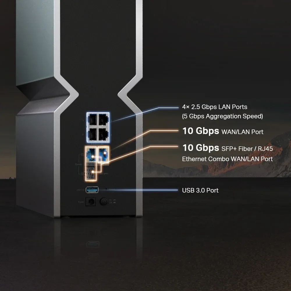 راوتر TP-Link Archer BE800 BE19000 WI-FI7 — صورة 3