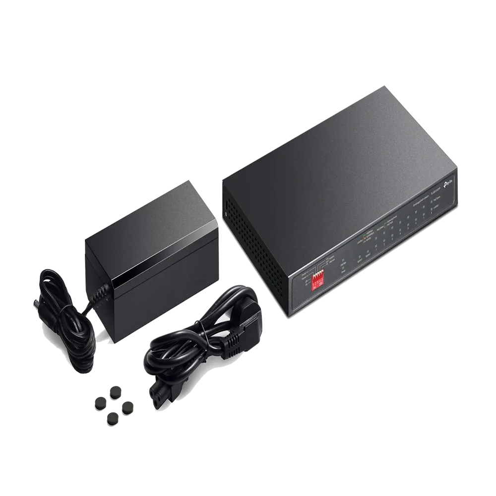 سويتش شبكة TP-Link PoE 10 TL-SG1210PP OMADA — صورة 3