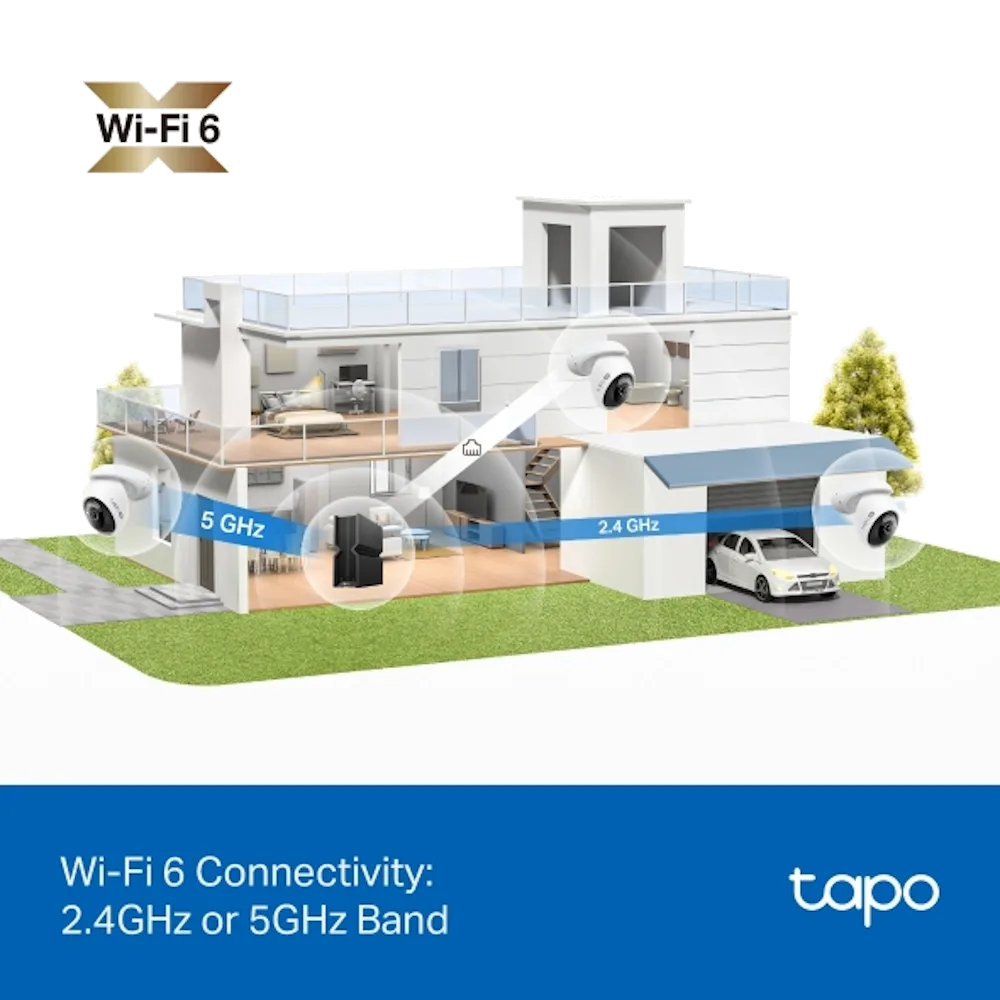 جهاز منزل ذكي TP-Link Tapo C560WS Wi-Fi — صورة 3
