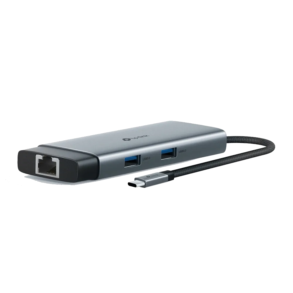 مقوّي شبكة TP-Link UH6120C USB Type-C 6-in-1 Hub — صورة 2